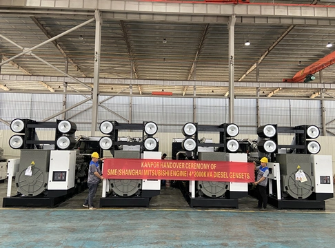 Kanpor Mitsubishi Series 2000kVA Open Type Diesel Generator with Global Warranty